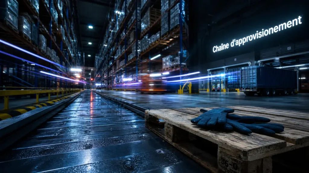 supply chain en francais : entrepôt et logistique