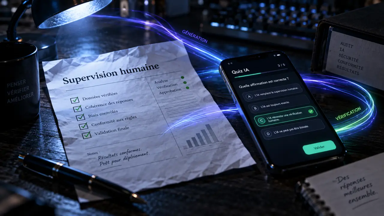 Cosa resta decisivo nell'uso degli strumenti di ai: supervisione umana e controllo