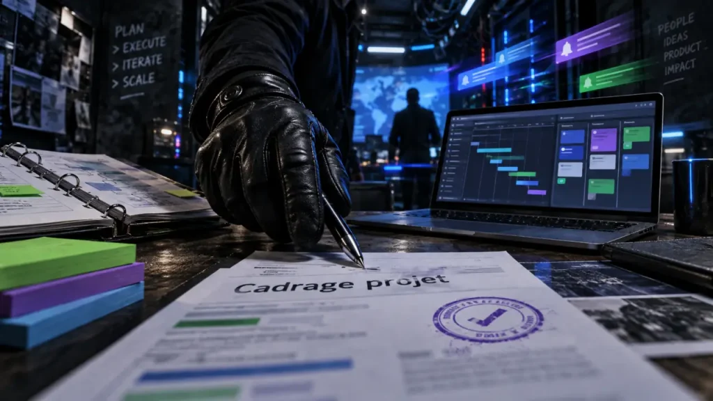 Gestion de projet informatique : cinq phases, cadrage et pilotage des changements