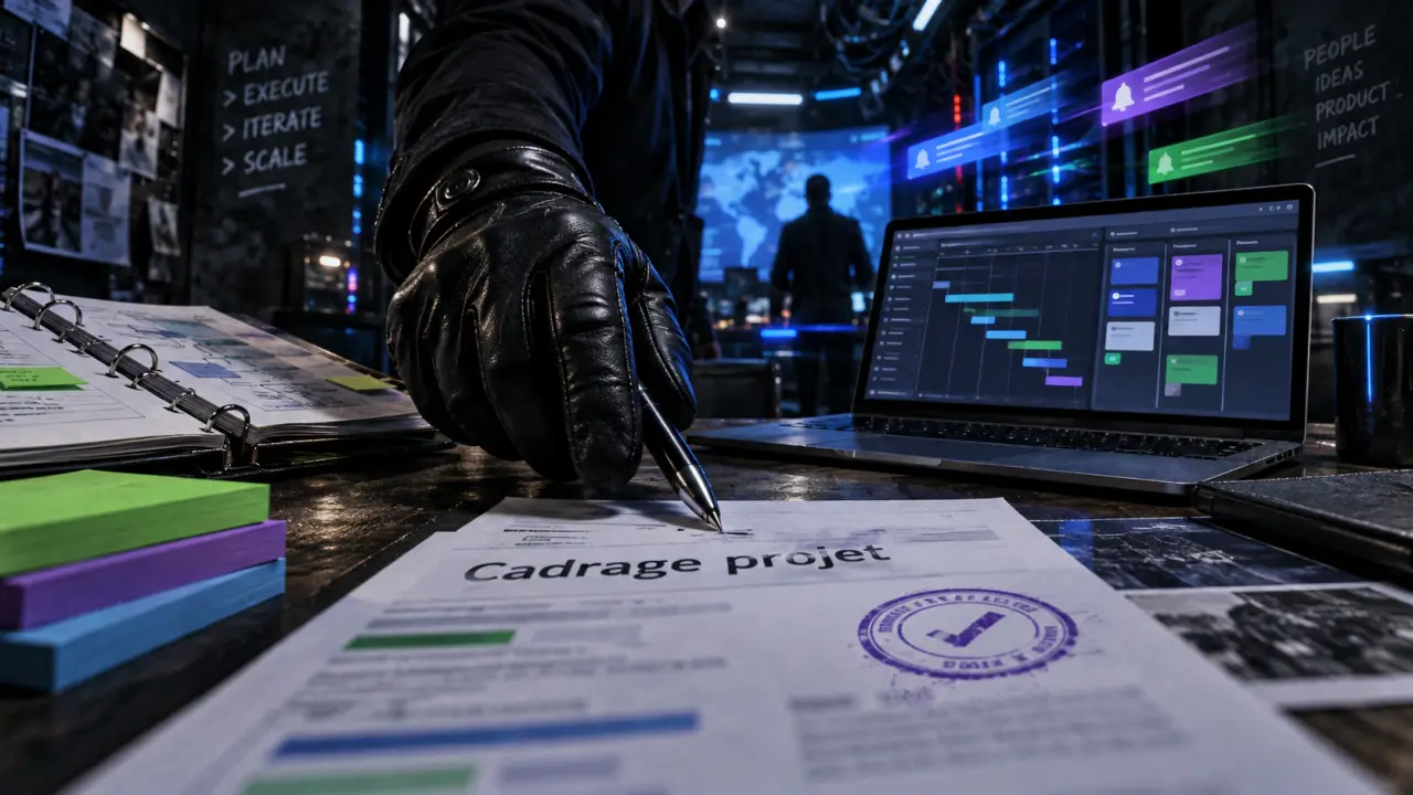 Gestion de projet informatique : cinq phases, cadrage et pilotage des changements