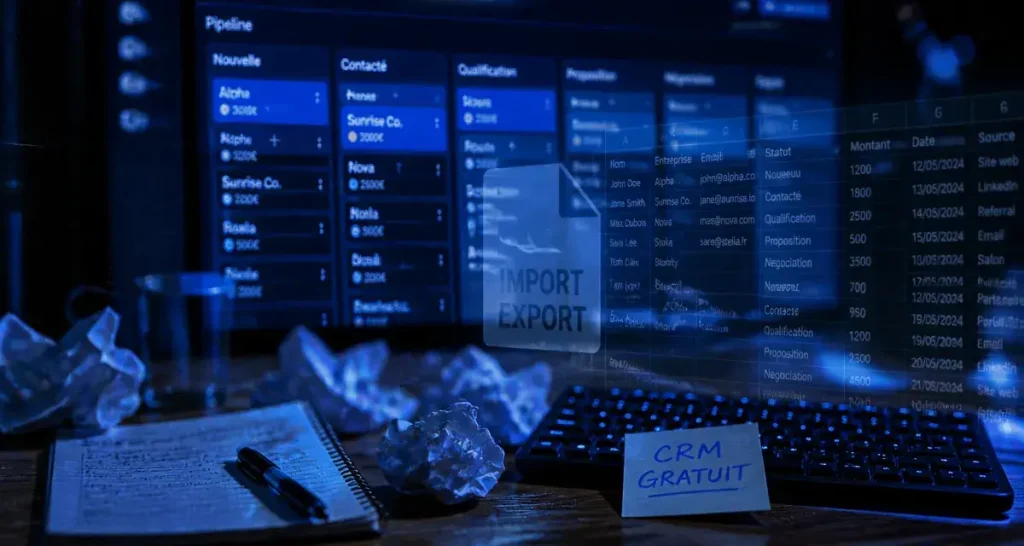 Logiciel crm gratuit : structurer ventes avec pipeline Kanban
