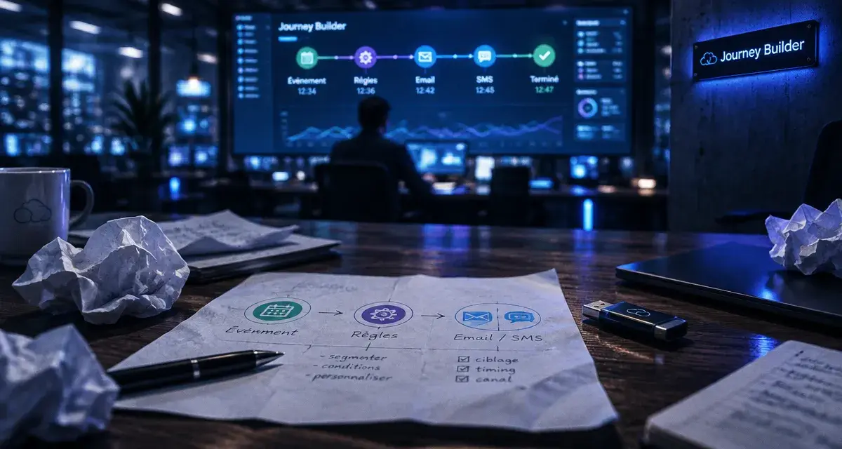 Avis utilisateurs Salesforce Marketing Cloud automatisation avec Journey Builder