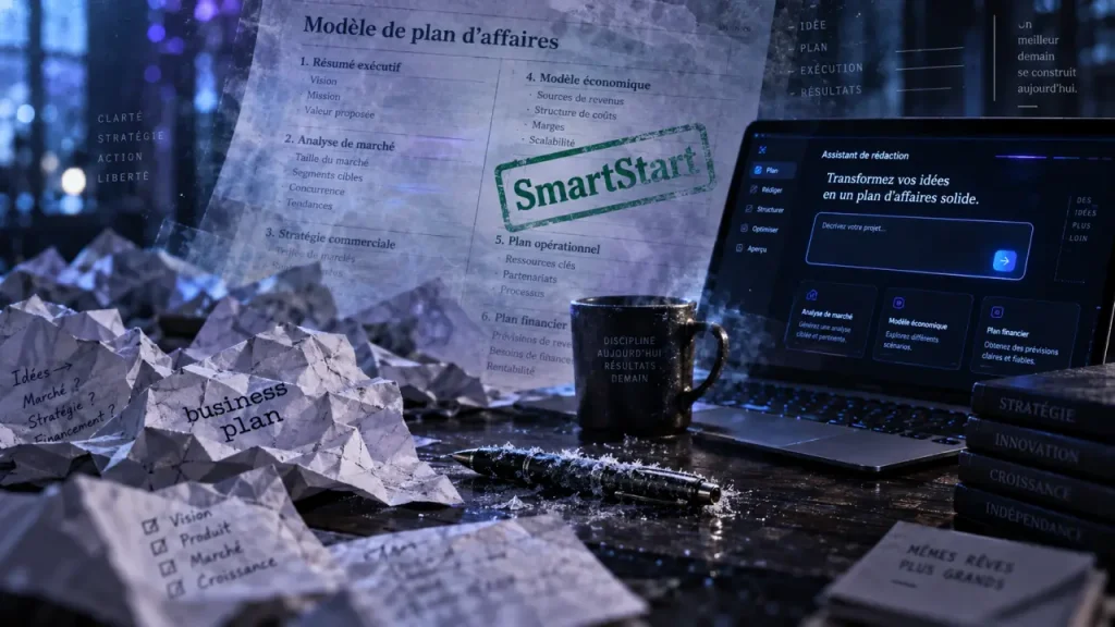 Avis SmartStart Generator pour business plan template, accélère le business plan